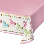 Table Cover-Carousel-54''x102''-Plastic