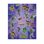 Stickers - TMNT - Turtles - 4 Sheets
