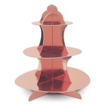 Cake Stand - 3 Tier - Rosegold