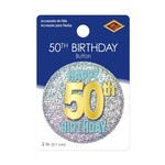 Button - Happy 50th Birthday