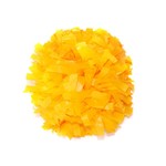 Pom Poms-Yellow-Plastic-25pk
