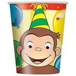 Cups-Curious George-Paper-8pk