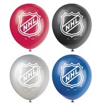 Latex Balloons - NHL - 12" - 8 Balloons