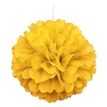 Puff Ball - Sun Yellow - Paper