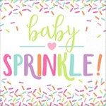 Luncheon Napkins- Baby Sprinkle!- 16pk-2ply