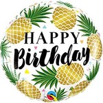 Foil Balloon - Happy Birthday Pineapple