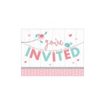 Invites - Hello Baby Girl- 8pk