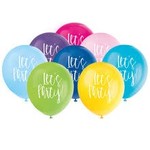 Balloons-Latex-It's Party-12"(8PK)