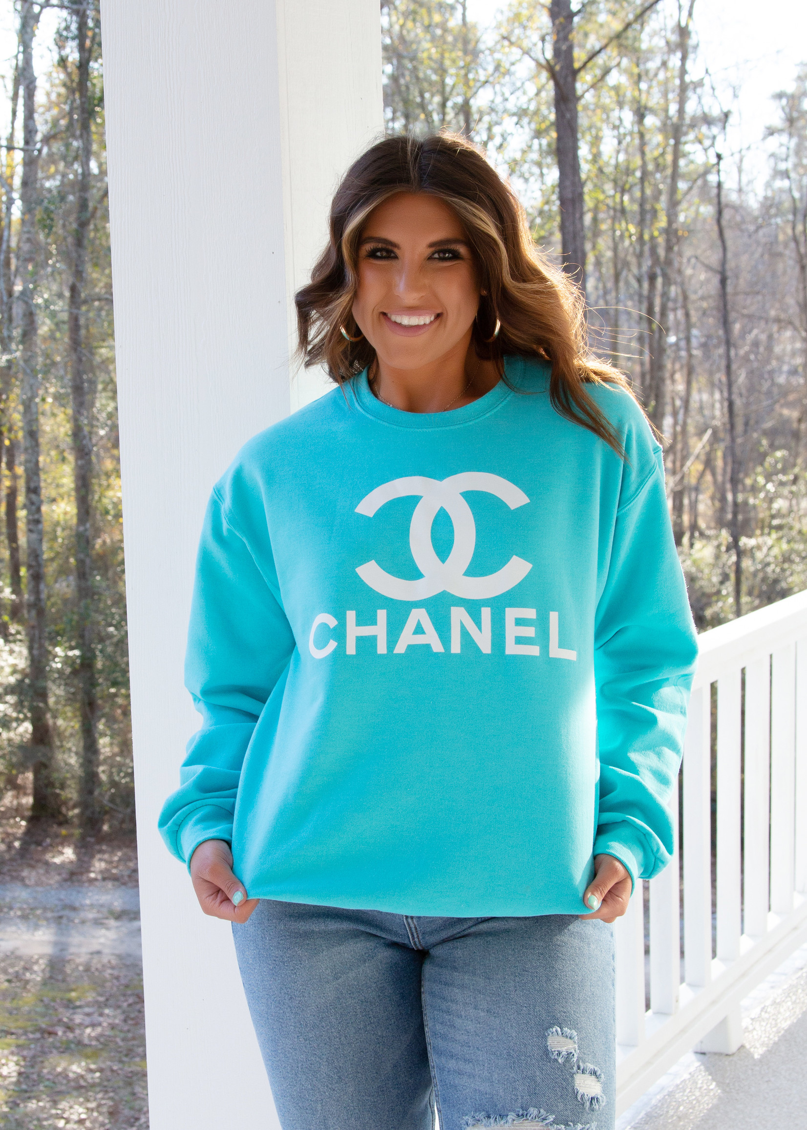 designer inspired sweatshirt