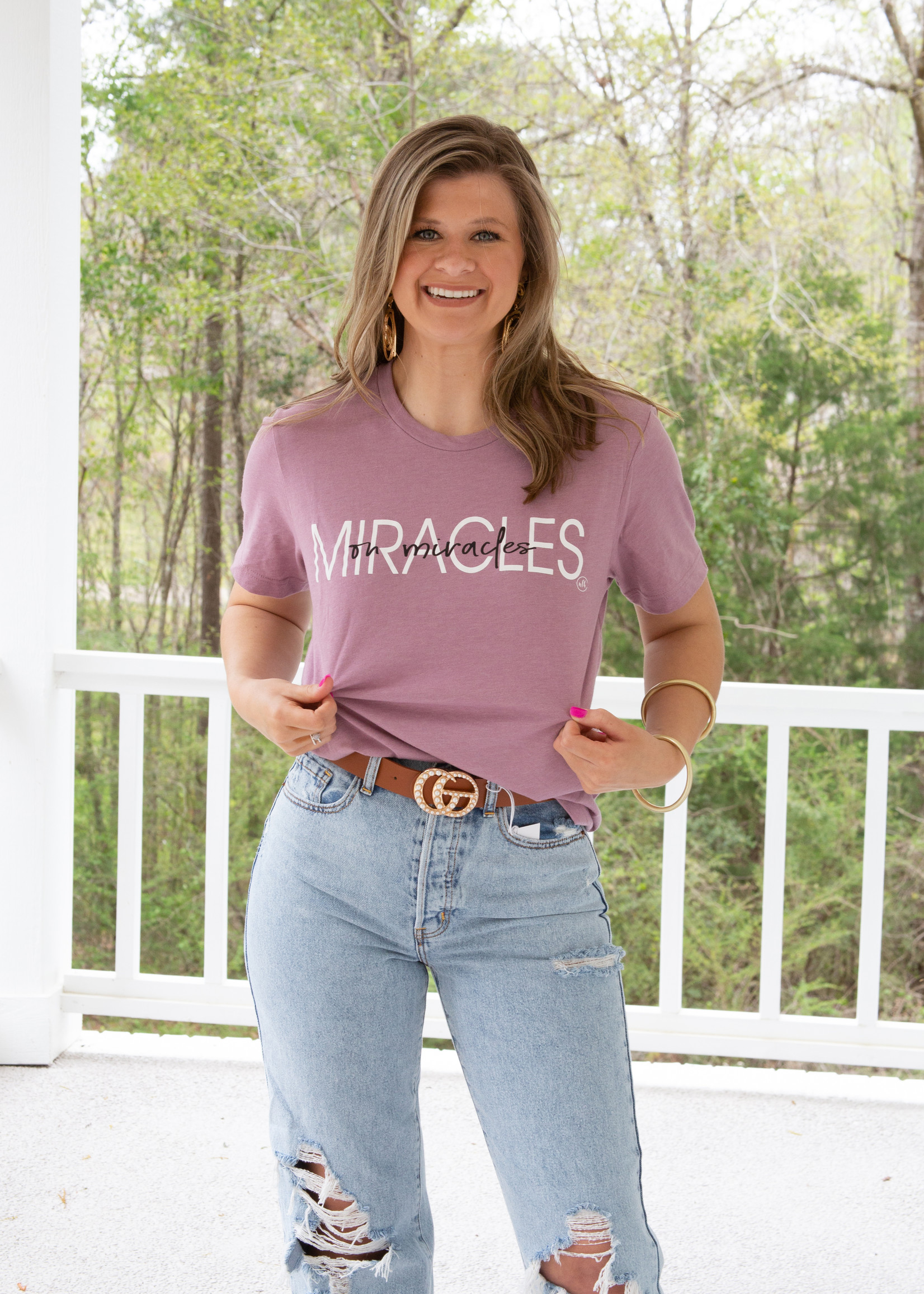Miracles On Miracles Short Sleeve Tee