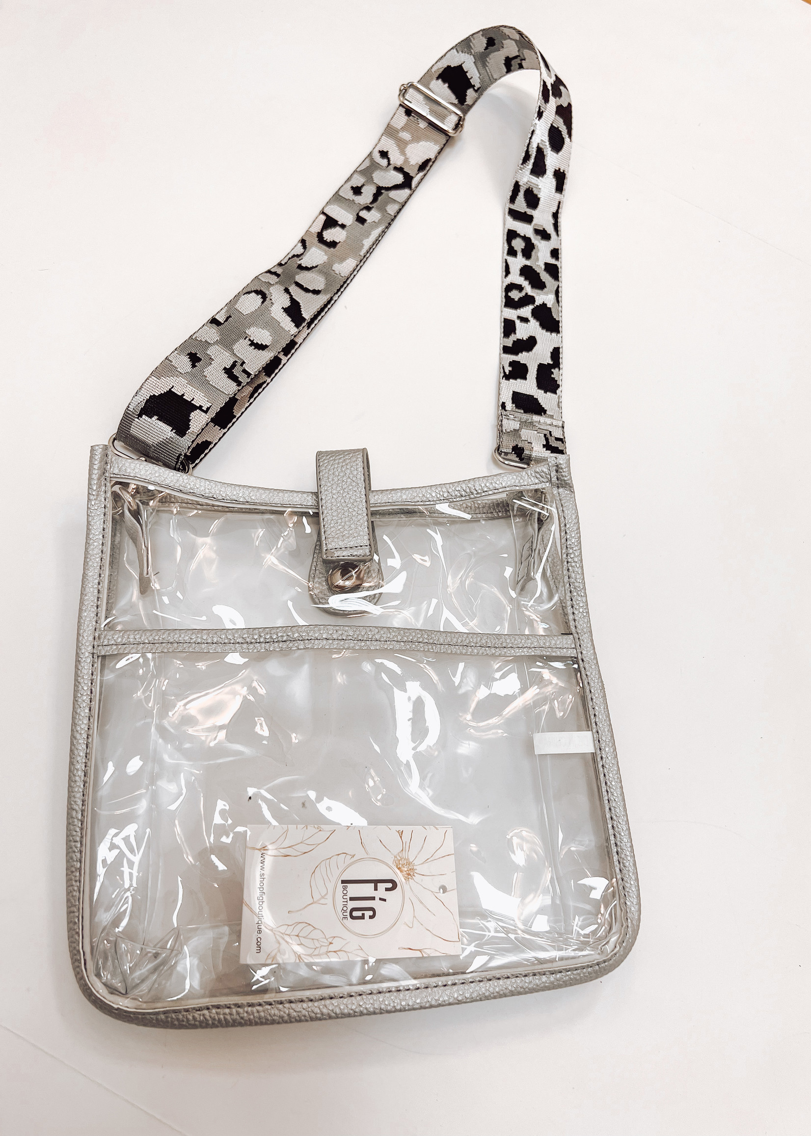 Game Day Clear Crossbody Bag  Sisters Boutique & Gifts, Inc.