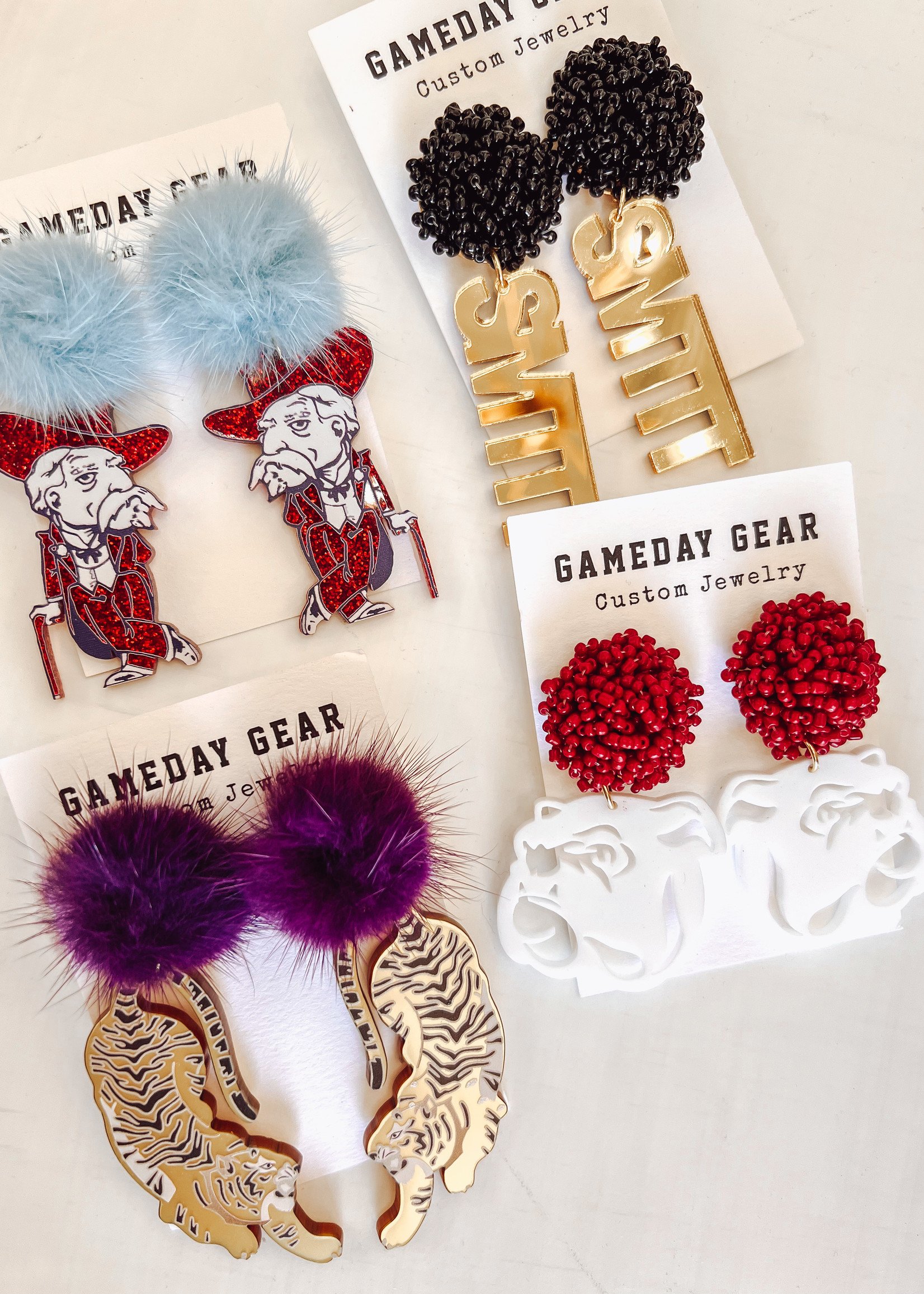 Assorted Game Day Earring