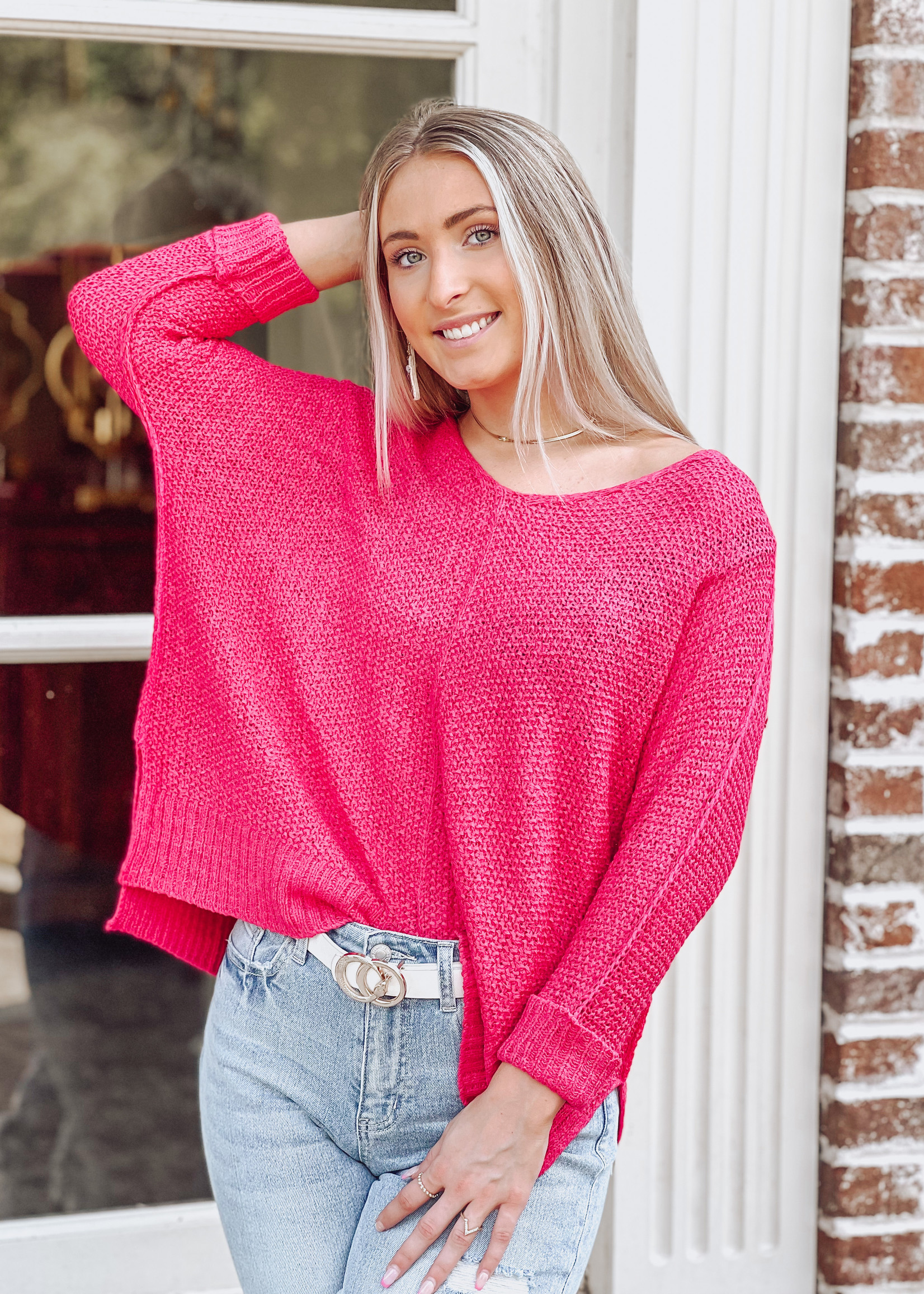 Casually Chic Crew Neck Sweater