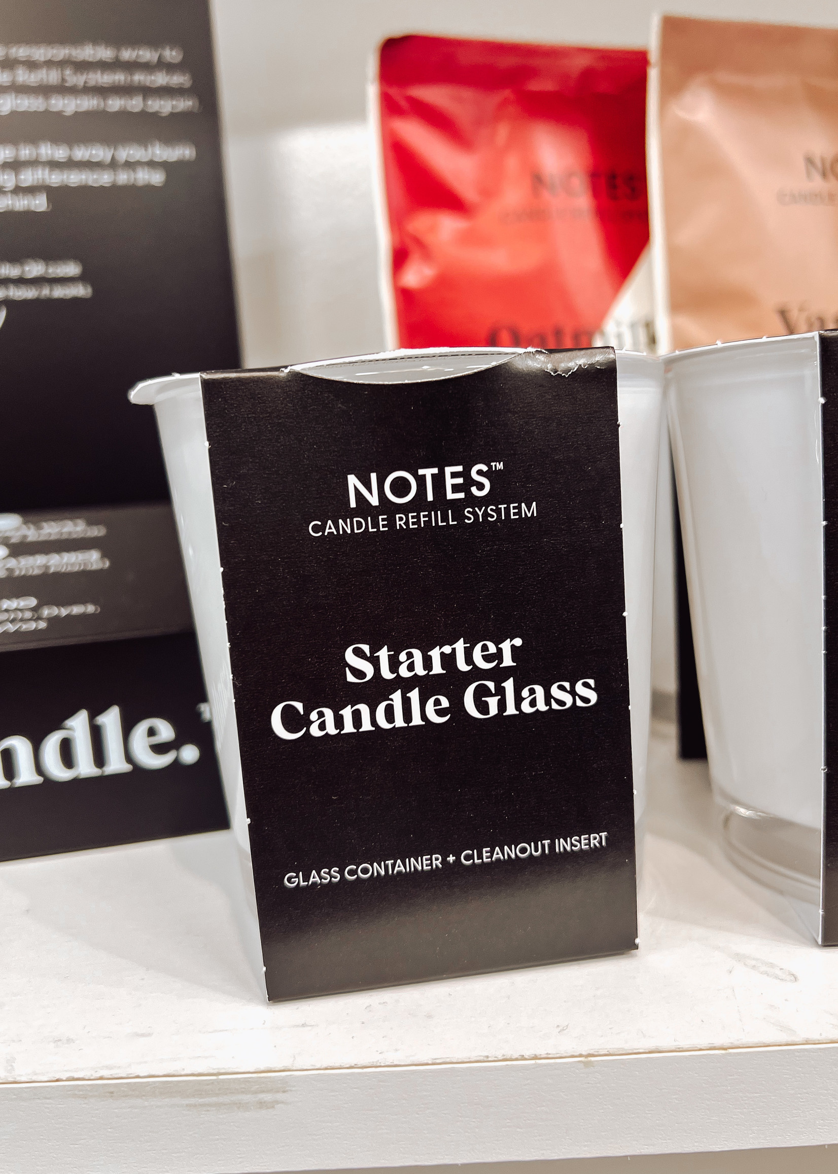 Starter Candle Glass