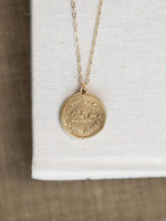 Scripture Inspired Pendant Necklace PROVERBS 3:5-6 32"