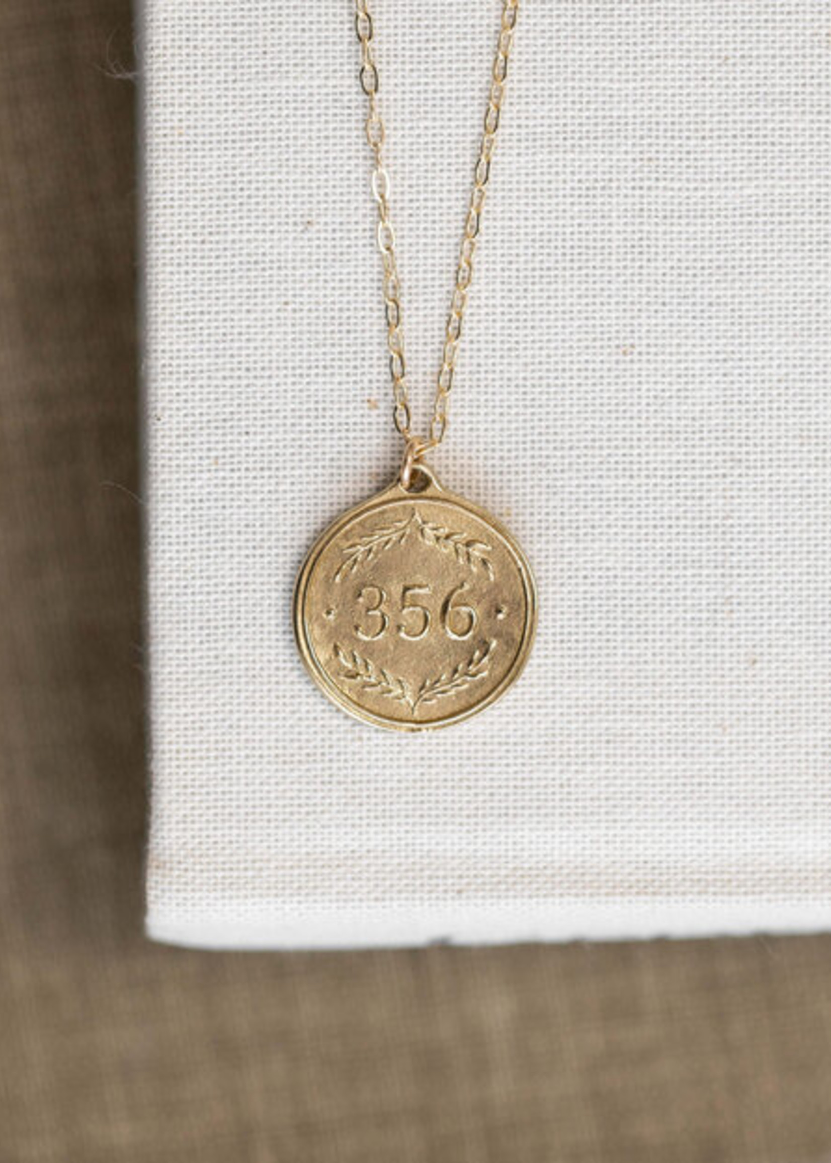 Scripture Inspired Pendant Necklace PROVERBS 3:5-6 32"