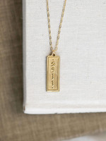 Scripture Inspired Pendant Necklace JEREMIAH 29:11 22"