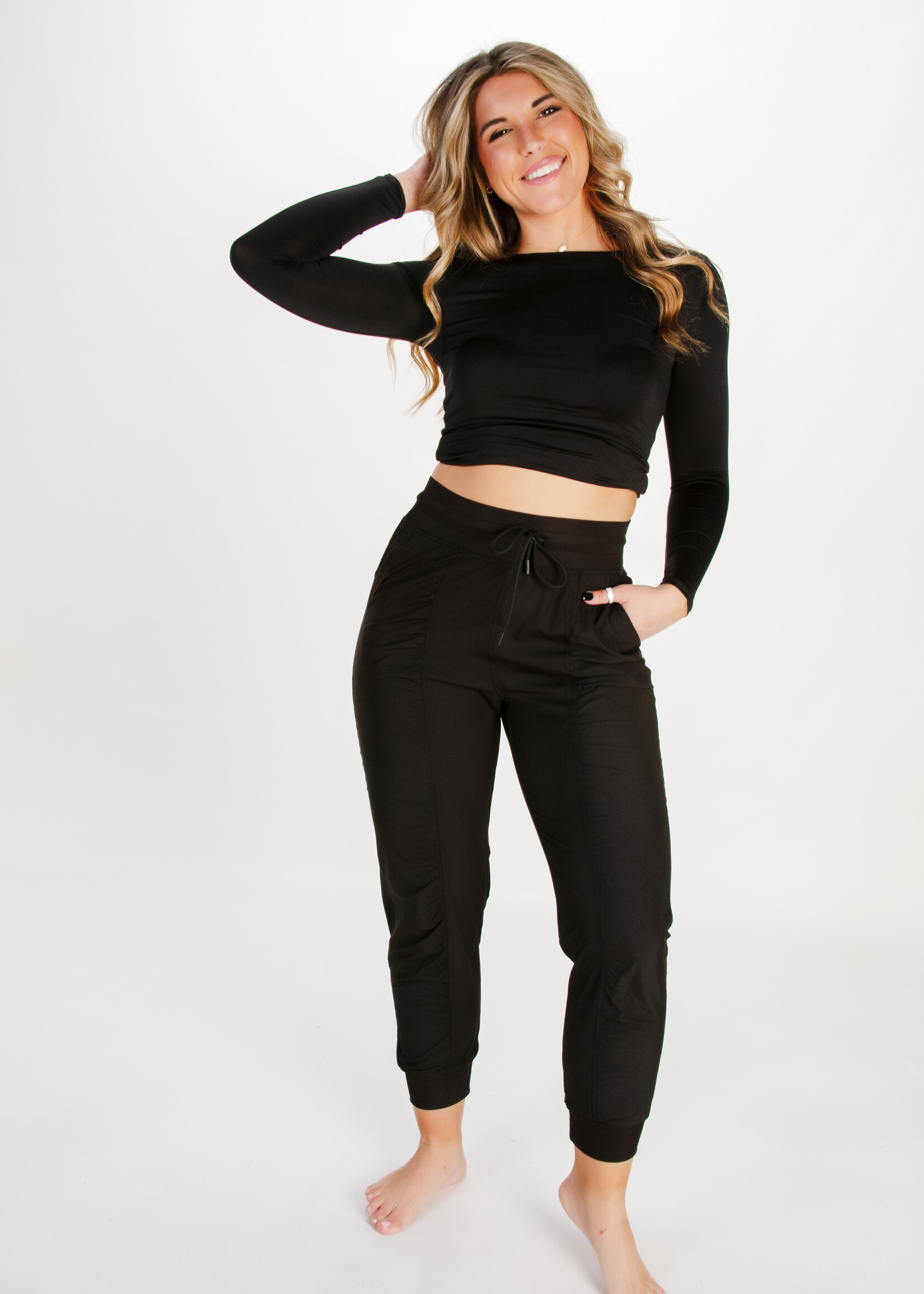 The Workout Fit Ruched Active Jogger