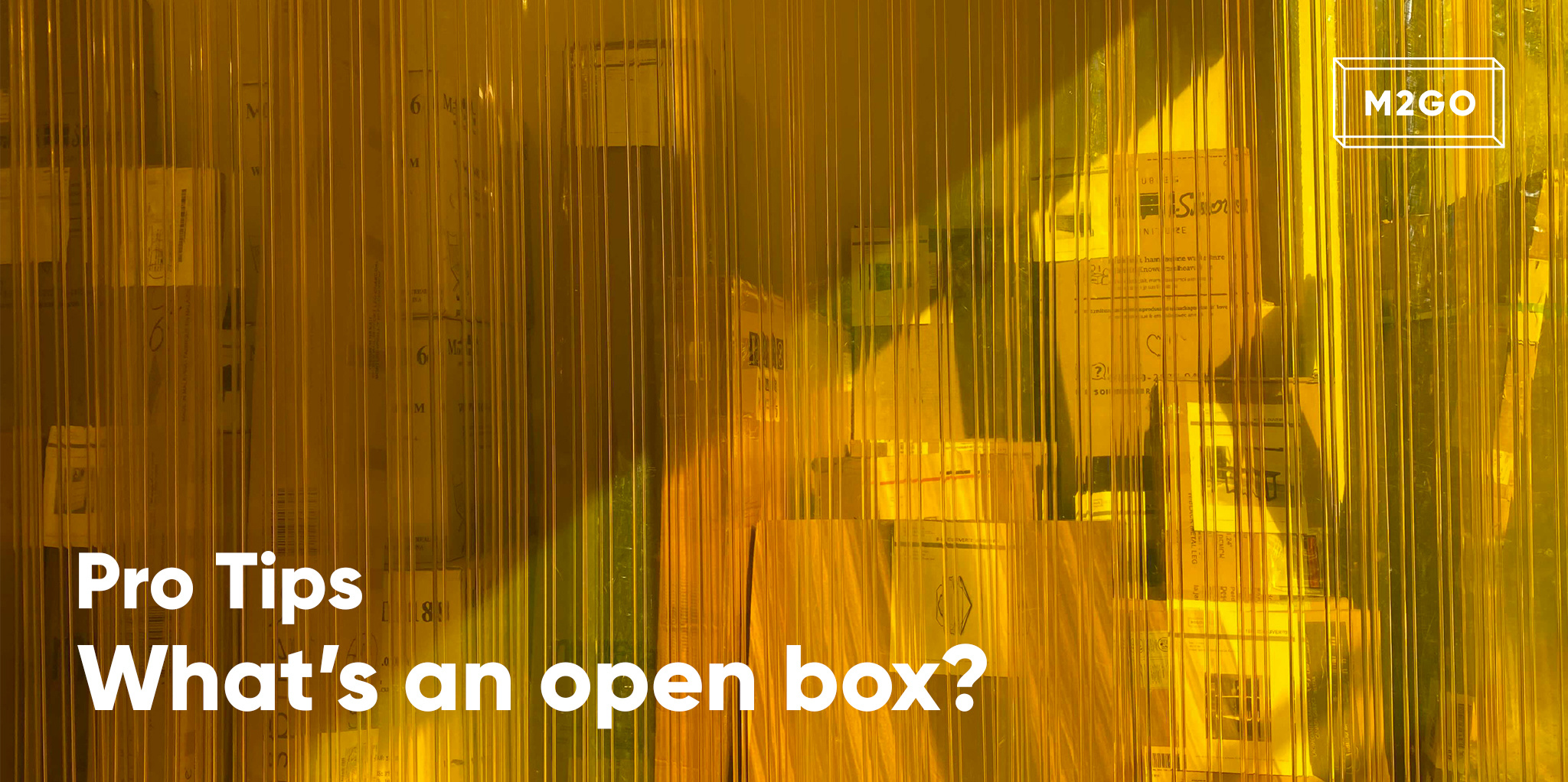 What's an open box?