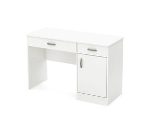 South Shore Axess Small Desk Pure White M2go