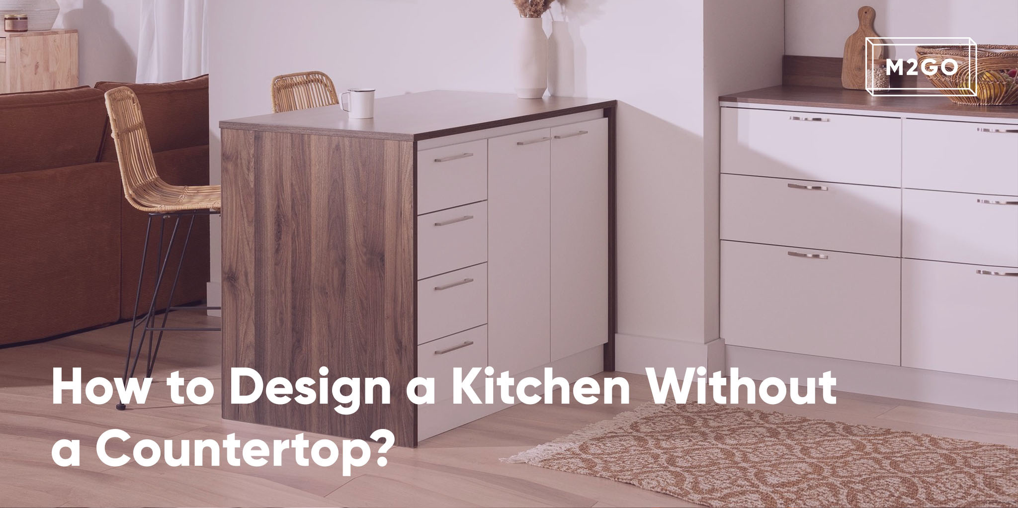 How to Design a Kitchen Without a Countertop?