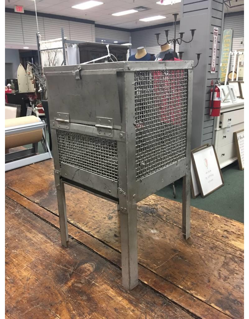Vintage Metal Animal Cage