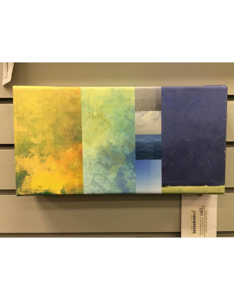 'Textured Earth Panel' by Jan Weiss Painting
