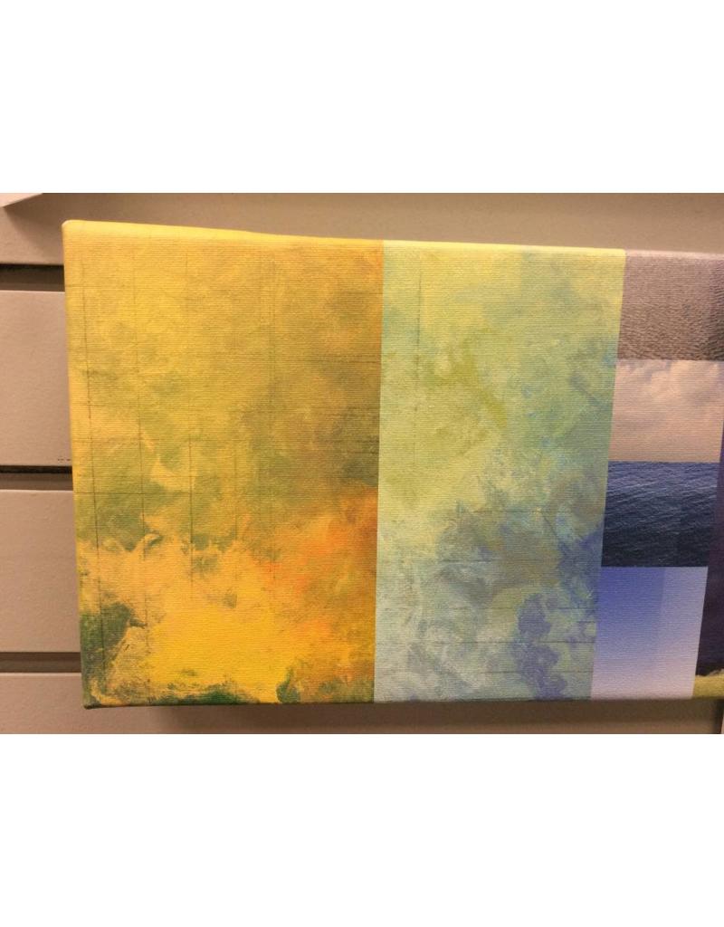 'Textured Earth Panel' by Jan Weiss Painting