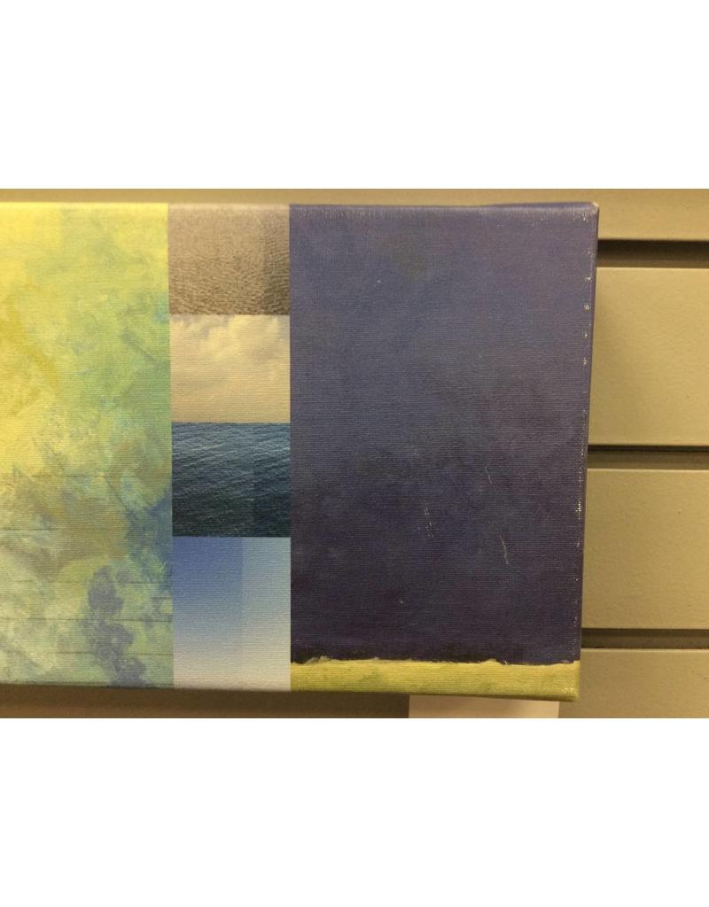 'Textured Earth Panel' by Jan Weiss Painting