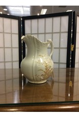 Ironstone Pitcher w/ Floral Pattern