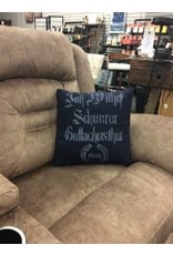 Decorative Felt Throw Pillow - N