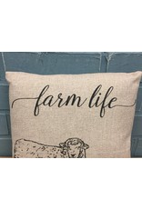 Farm Life Pillow - 10"