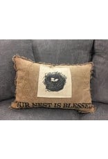 Nest is Blessed Pillow