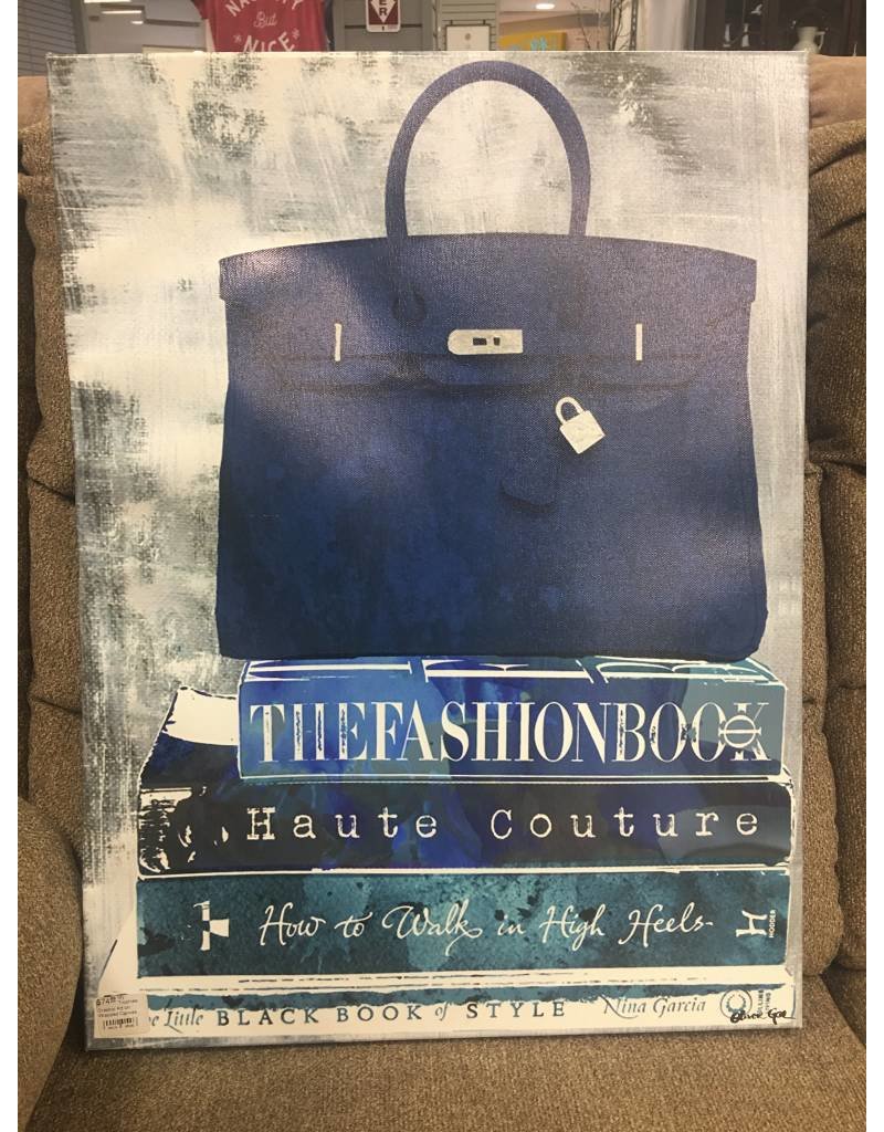 Oliver Gal 'Fashion A to Z' Graphic Art Print on Wrapped Canvas