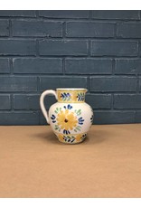 Italian Floral Themed Water Pitcher