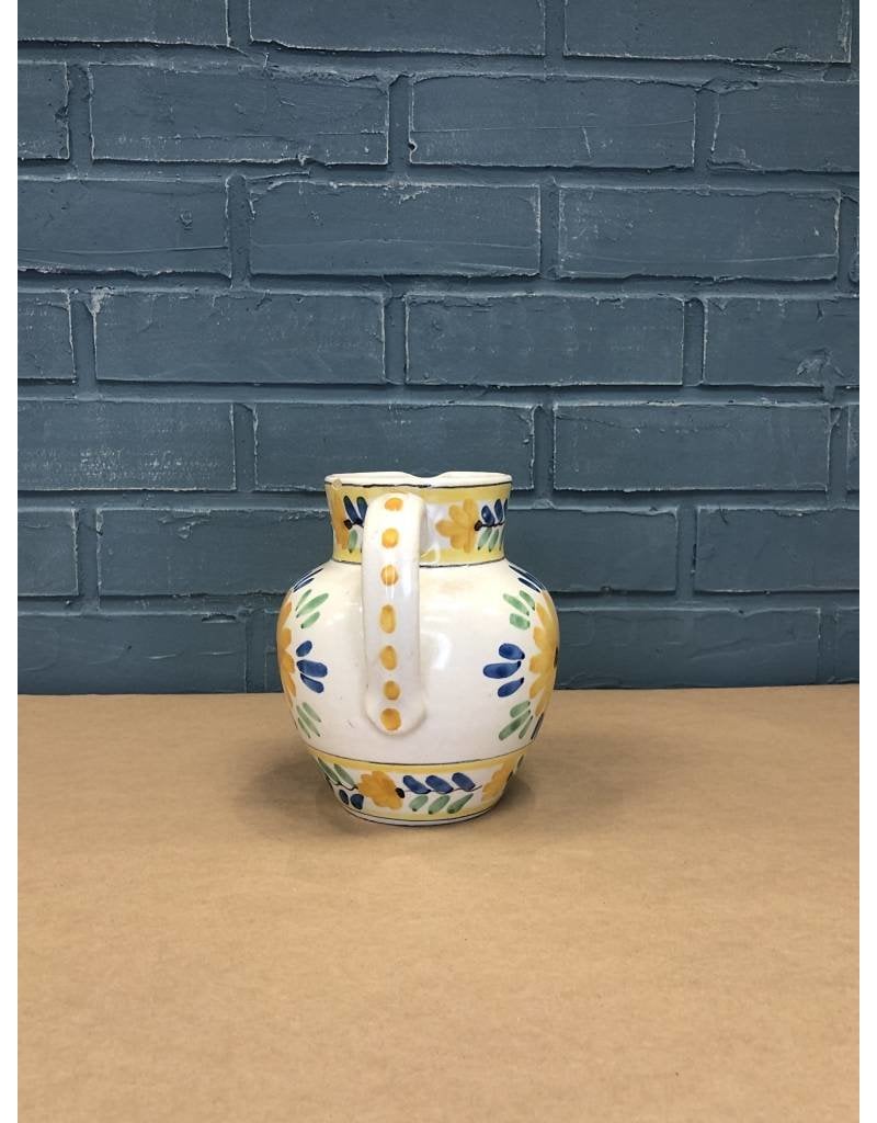 Italian Floral Themed Water Pitcher