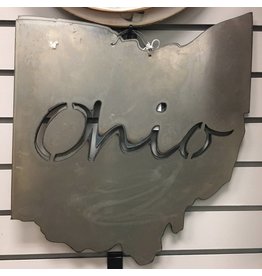 Metal Ohio w/Ohio Cutout