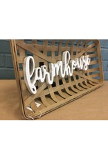 Farmhouse Tobacco Basket Wall Art