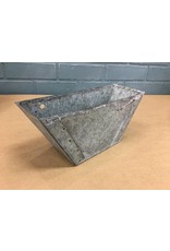 Set of 3 Galvanized Flower Boxes