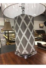 Benton 27" Table Lamp - Gray