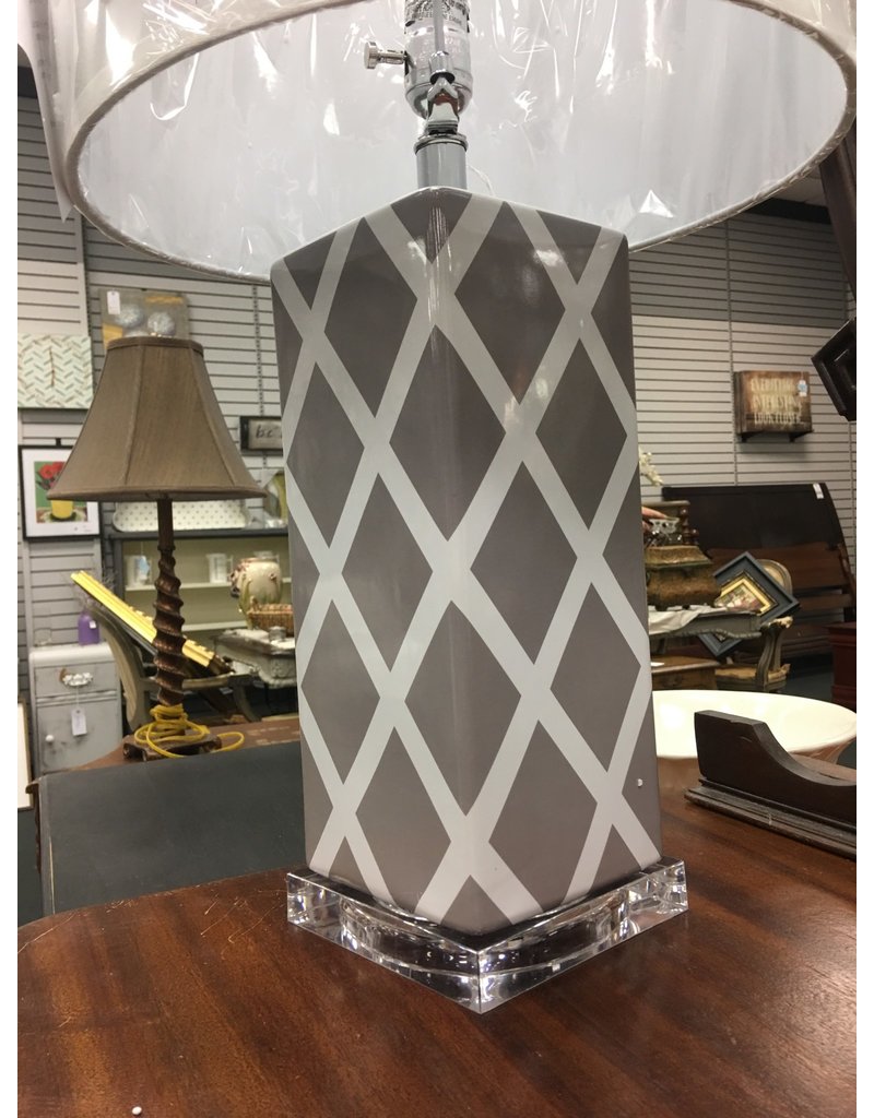 Benton 27" Table Lamp - Gray