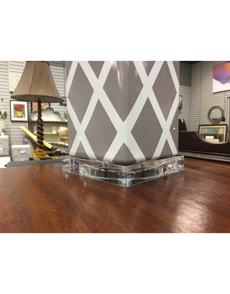 Benton 27" Table Lamp - Gray