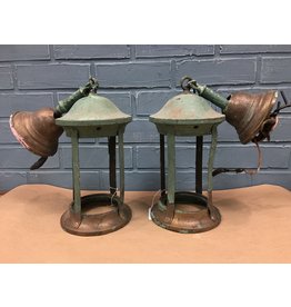 Pair of Vintage Decorative Lantern Style Pendants