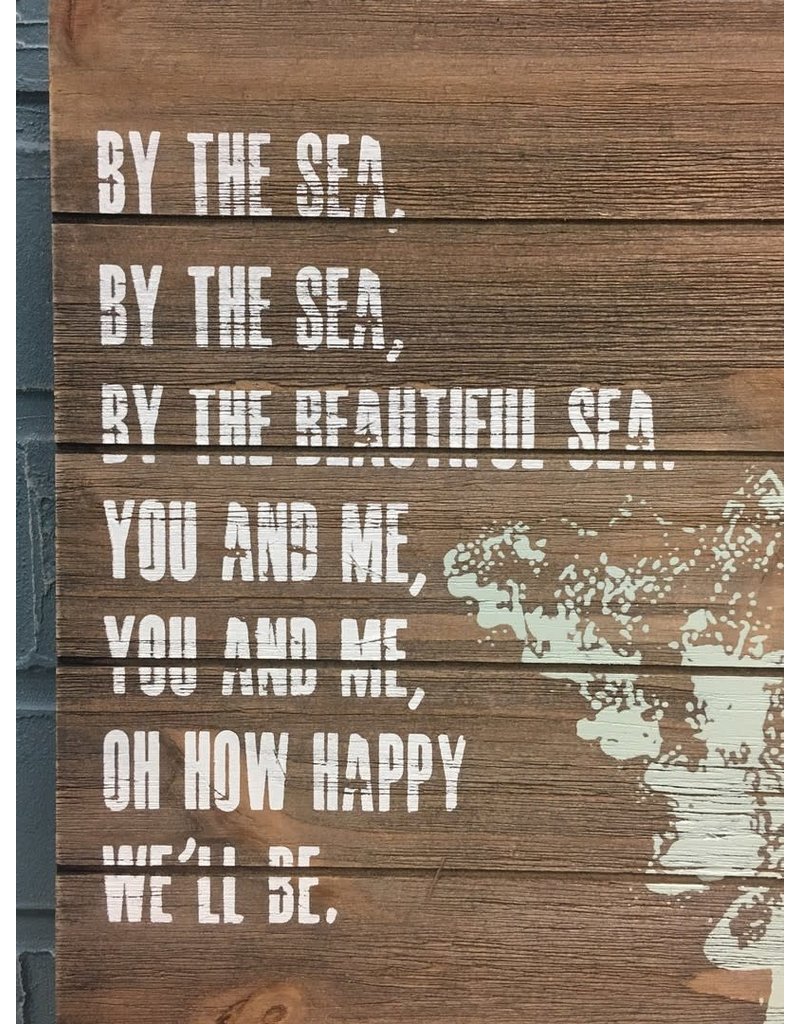 By the Sea Sign