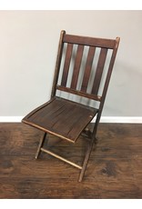 Vintage Wooden Folding Chair
