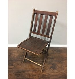 Vintage Wooden Folding Chair