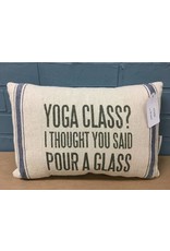 Yoga Class Pillow