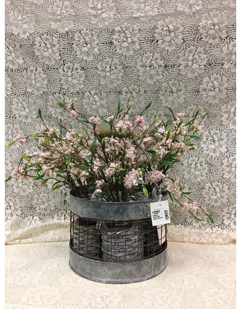 Bliss Buds Bush, Light Pink, 13"
