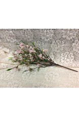 Bliss Buds Bush, Light Pink, 13"