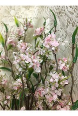 Bliss Buds Bush, Light Pink, 13"